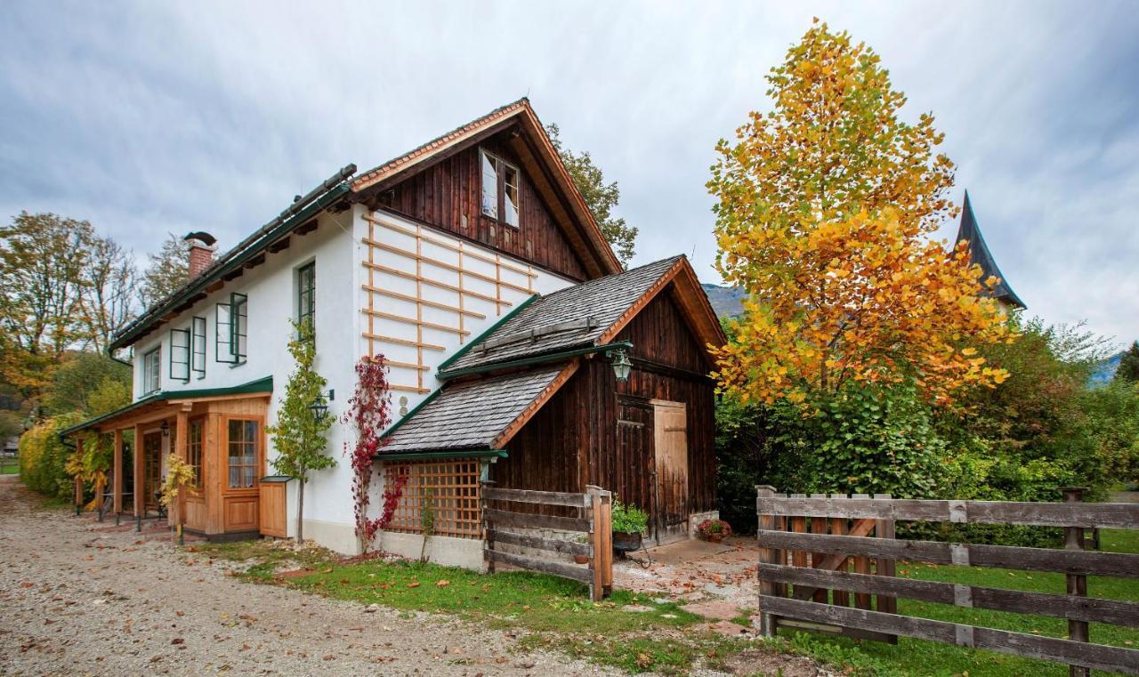 Garden Cottage Villa Lichtenstein Altaussee Exteriör bild